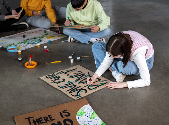 Canvas of Hope Detail